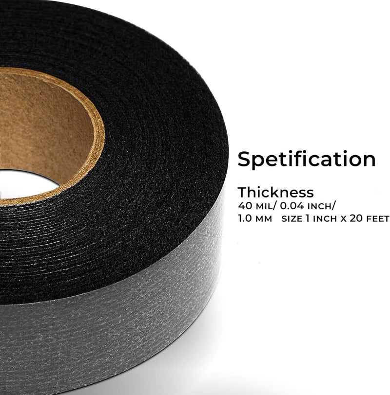 Siless Anticreak Tape 3 Pack 1 inch x 20 ft Anti-Rattle, Anti-Squeak, Anti Creak for Cars, RVs, Boats | Perfect for Dash, Doors, Seatbelts, Interior Trim, Wiring - Image 5